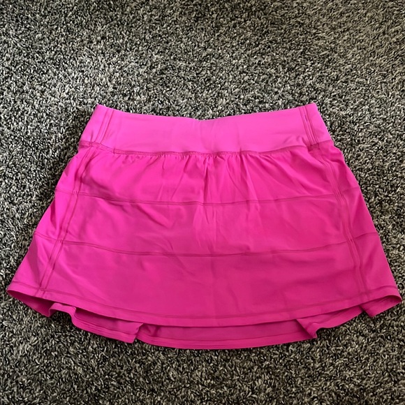 lululemon athletica Skirts Sonic Pink Lululemon Skirt Poshmark